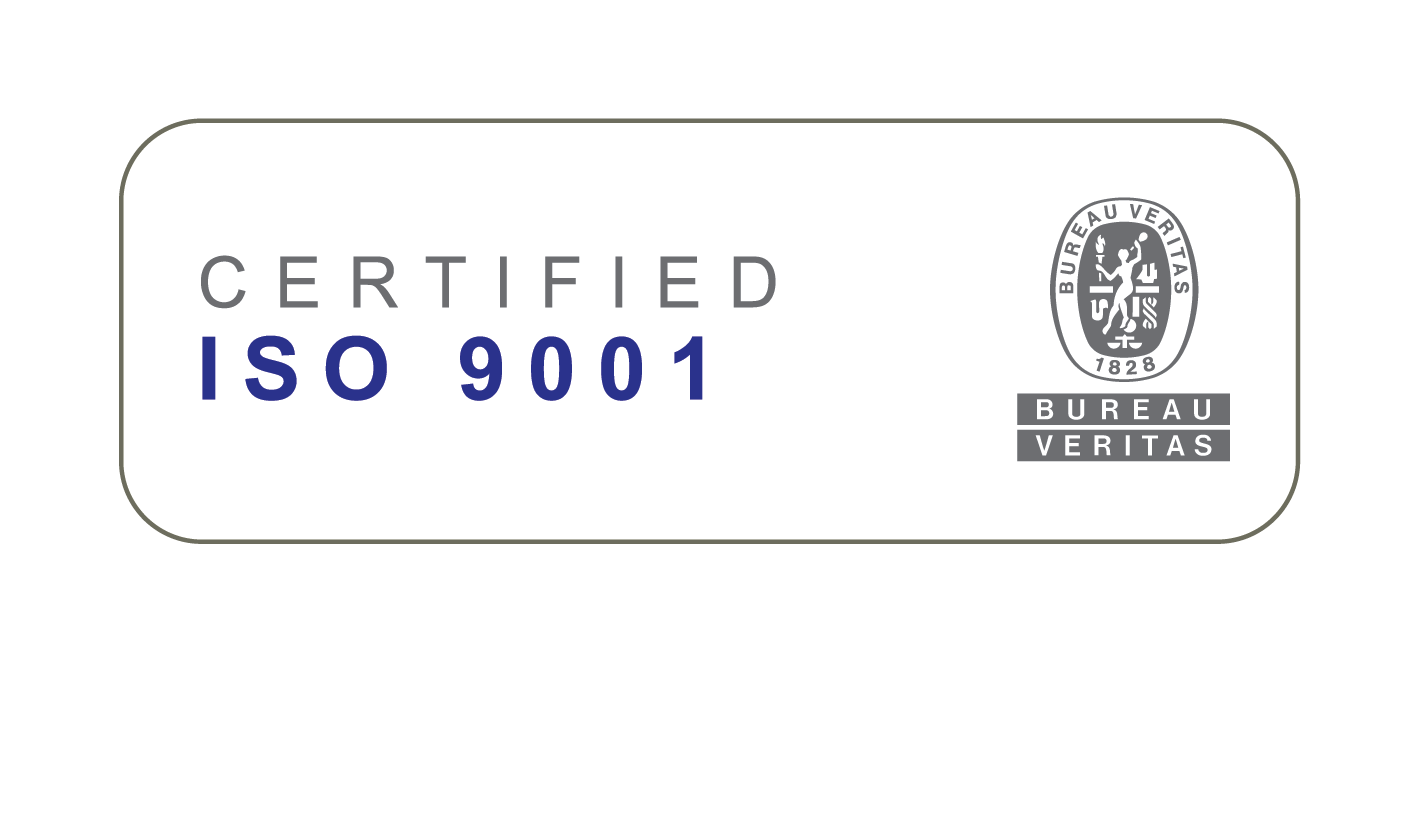 CERTIFIED ISO 9001 - Bureau Veritas
